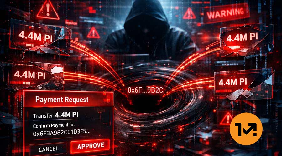 کلاهبرداری گسترده در پای نتورک؛ ۴.۴ میلیون توکن PI به سرقت رفت!